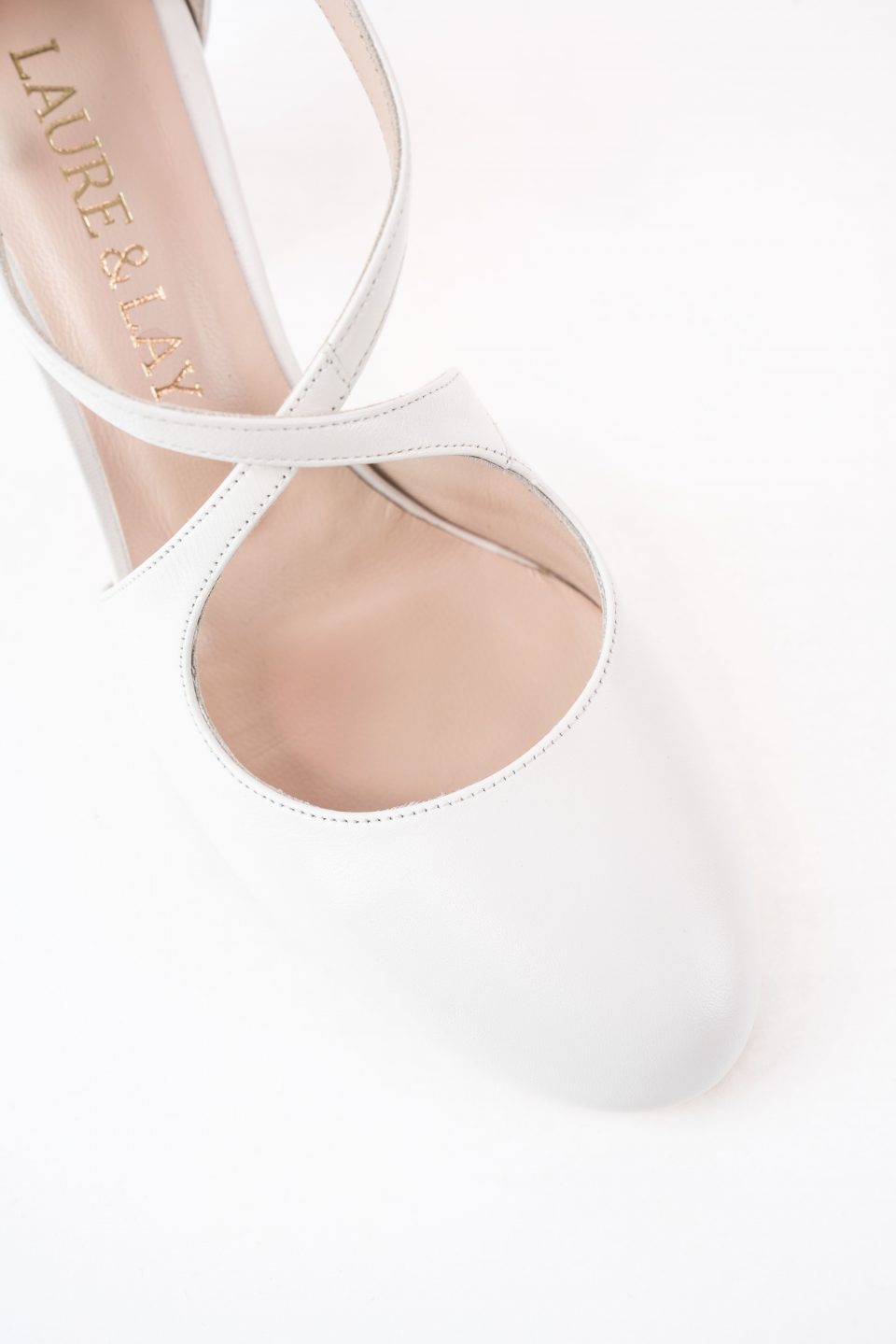 TNMIUH Elegante Damen Brautschuhe, Weiß/Elfenbein Satin